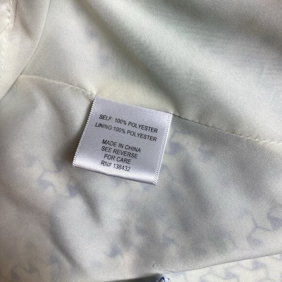 Modcloth Womens Dress Leave Delight On Floral Party Wrap Lined 80s Style Sz L - Picture 7 of 13